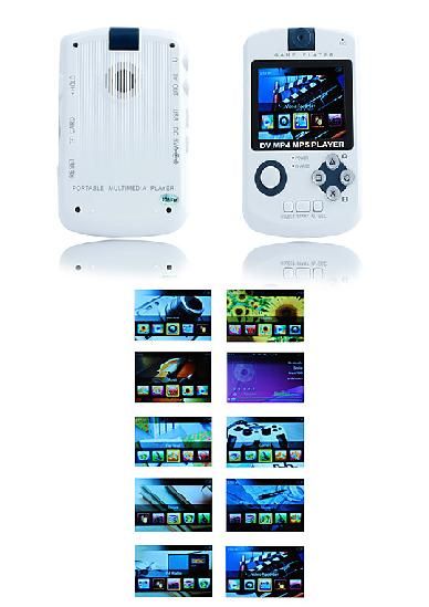 MP4 Player / 5 com Câmera e Games (Branco) [MP50227]