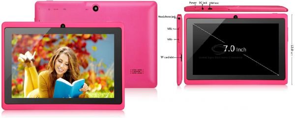 Q88 + 7 polegadas Tablet PC Android 4.0 Boxchip A13 1.0GHz C