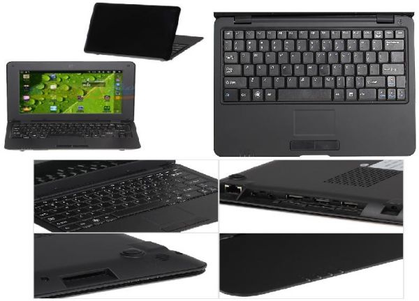 Wide Screen Windows CE 6.0 Google Notebook [UN0000702]